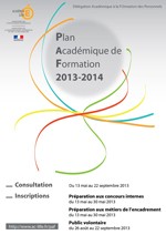 Affiche du PAF 2013 2014